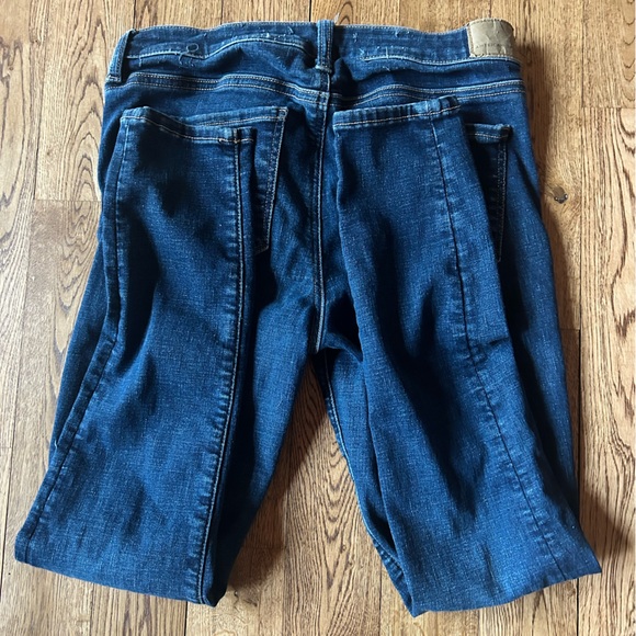 American Eagle High-Rise Stretch Jeans Size 8 Dark Wash A&E Next Level Stretch - Picture 5 of 11